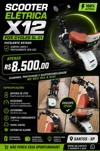 Escute elétrica X12