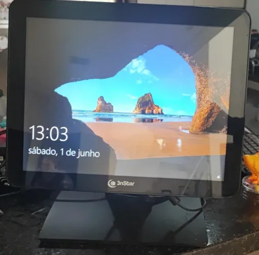 Monitor Touchscreen 15 polegadas 3nStar LCD capacitiva