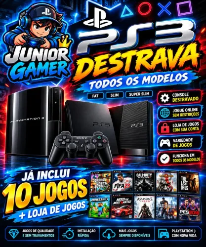 Jogos para PS3 no HEN