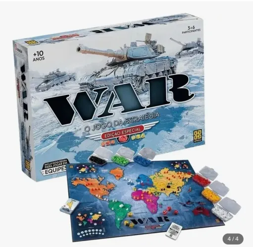 Jogo War Edição especial 
