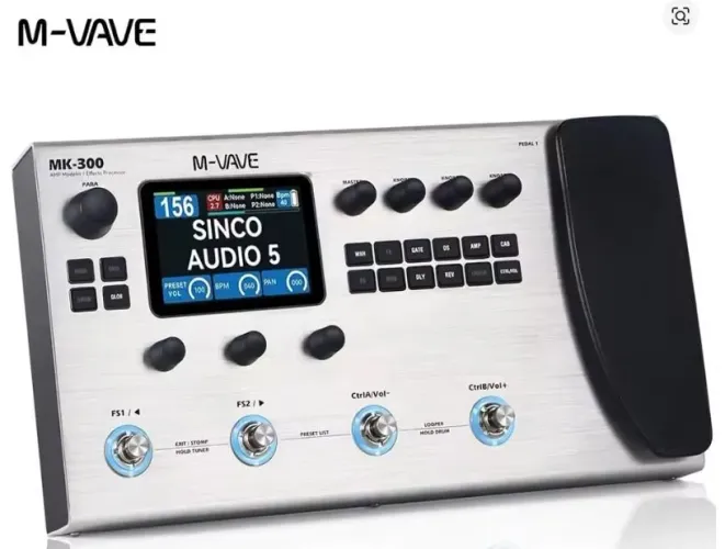 M-VAVE MK 300 Pedal de Efeitos