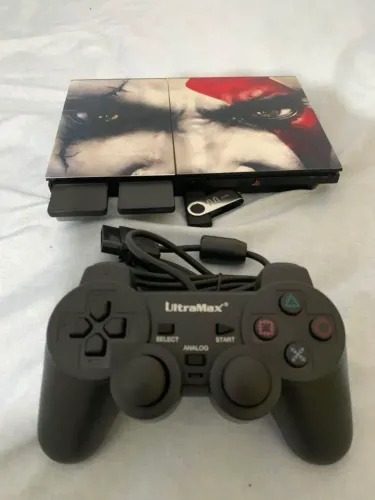 PS2 completo lotado de jogos ( Envio para todo Brasil )