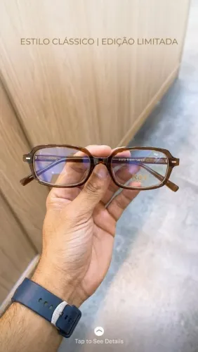 Óculos em acetato 