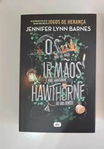 livro os irmãos hawthorne - jennifer lynn barnes