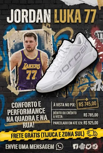 TÊNIS JORDAN LUKA 77