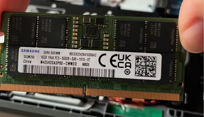 Memória RAM samsung 16 GB