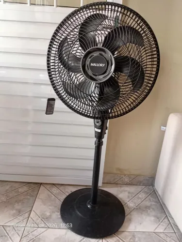 Ventilador Mallory Turbo 40cm/ 110v com controle remoto