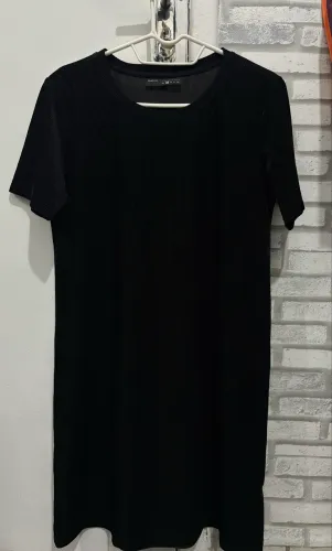 Vestido de veludo Preto 