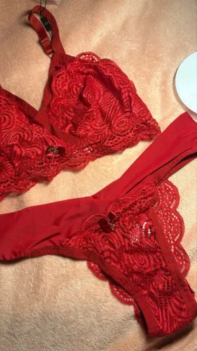 Conjunto lingerie - Vermelho
