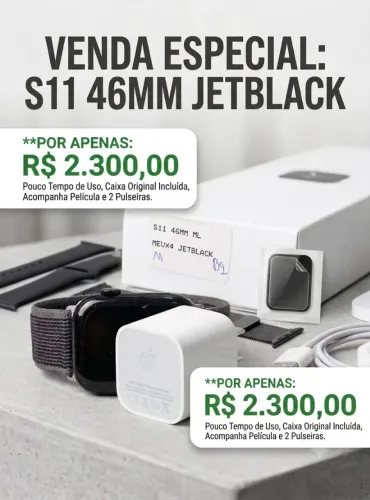 Apple Watch S11 Jetblack