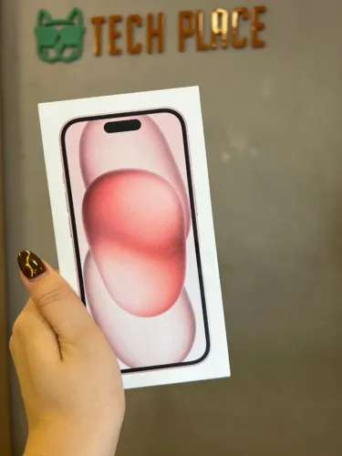Novo - iPhone 15 128GB Rosa - Retirada Loja Savassi
