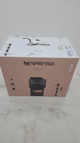 Cafeteira Nespresso Vertuo Pop Preta - Nova, na caixa, com nota