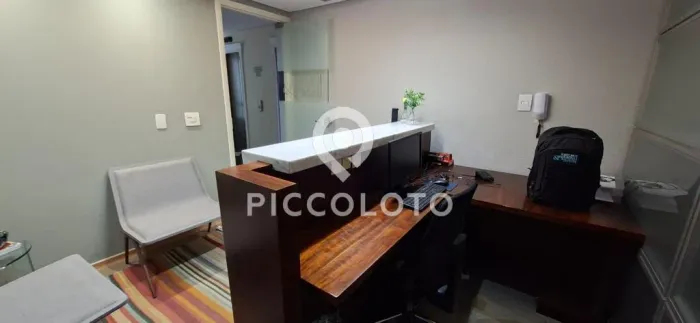 Sala à venda em Campinas, Cambuí, com 100 m², Condomínio Edifício Hannover Tower