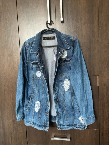 Jaqueta Jeans Feminina Lady Rock tam M
