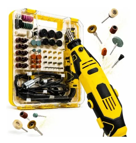 Micro Retífica 750w Profissional Elétrica Com Kit Acessórios
