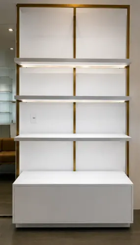 Expositor Comercial Premium com LED Integrado