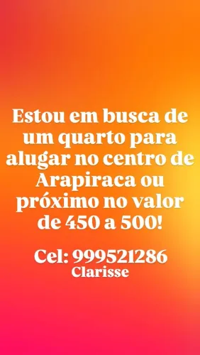 Busco quarto para alugar