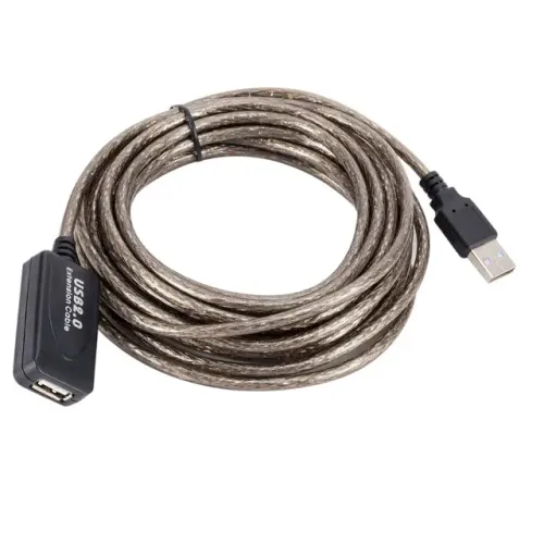 Cabo Extensor Usb 10 Metros Usb 2.0 Amplificado Extensão