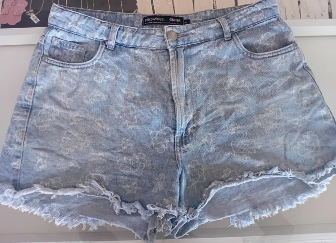 Short Jeans Feminino Enfim