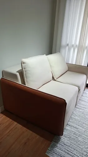 sofá dois lugares retrátil