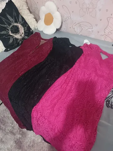 KIT 3 VESTIDOS LONGOS DE FESTA TAMANHO UNICO