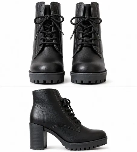 Bota preta Moleca
