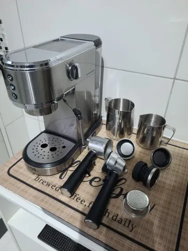 Cafeteira Espresso EOS ECF01EC + Kit Barista (Vaporizador Modificado)