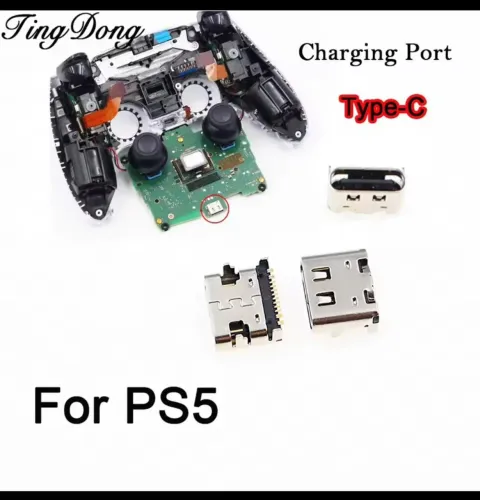 Conector de Carga Controle PS5