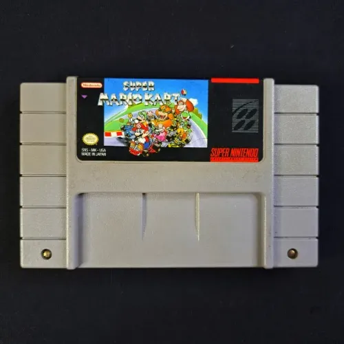 Super Mario Kart Americano Original Super Nintendo - Snes