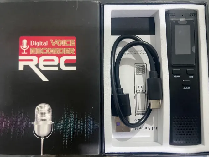 Gravador de voz Novo R$150,00