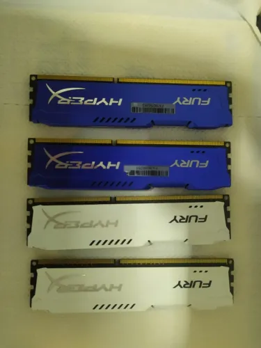 Memória RAM HyperX Fury 4GB DDR3 1600MHz Kingston