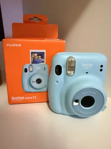 Instax Mini 11 Fujifilm Azul - Nova na Caixa