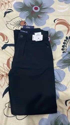 Calça jeans preta masculina