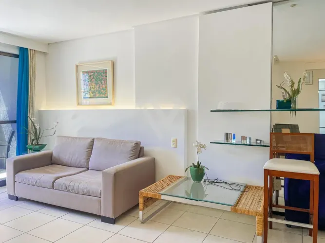 Apartamento para Locação em Fortaleza, Meireles, 2 dormitórios, 1 suíte, 3 banheiros, 20 v