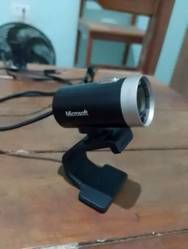 Webcam Cinema Usb Preta Microssoft