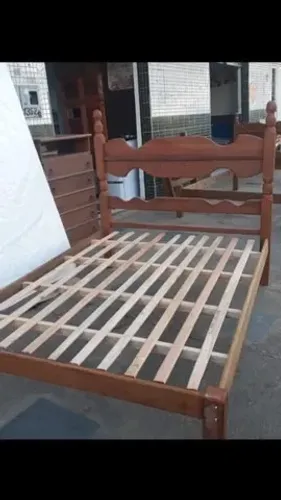 cama madeira maciça sucupira grossa