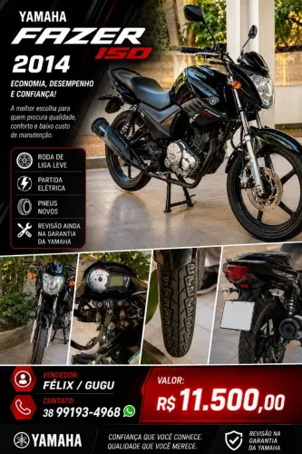 Vendo Yamaha Fazer 150