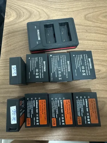 Kit de baterias paralelas Fuji. Seminovas