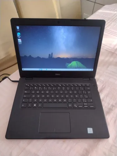 Notebook Dell i5 sétima geração 8gb memória ram ddr4 e SSD
