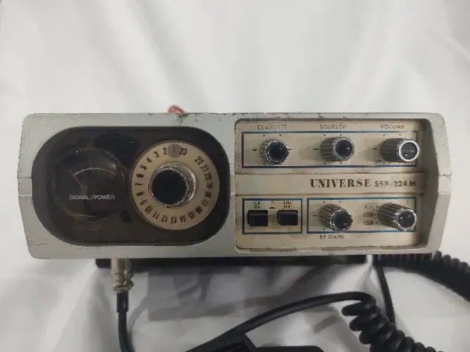 Rádio Antigo Universe SSB 224M - 23 Canais AM / USB / LSB