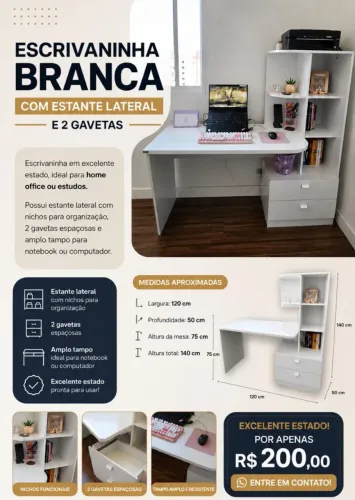 ESCRIVANINHA WHITE