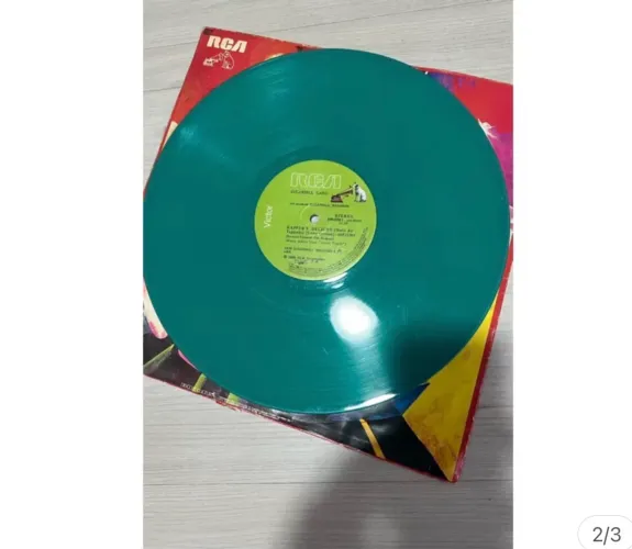 Lp Sugarhill Gang Rapper's Delight Vinil Verde disco de vini