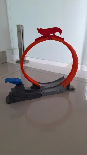 Lançador loop hot wheels