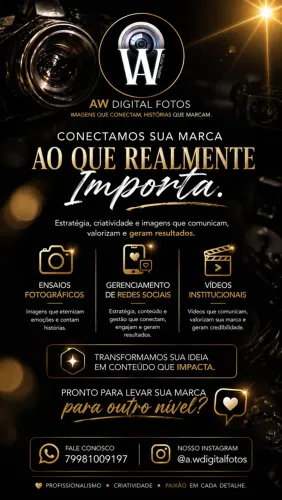Ensaios fotográfico  /Gerenciamento de redes sociais 
