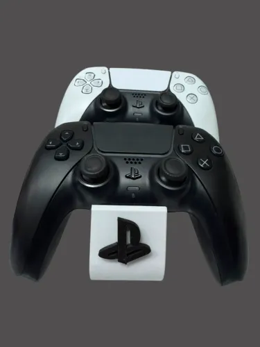 Suporte para Controle de PS5 (Branco)