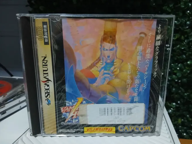 VAMPIRE HUNTER SEGA SATURNO ORIGINAL