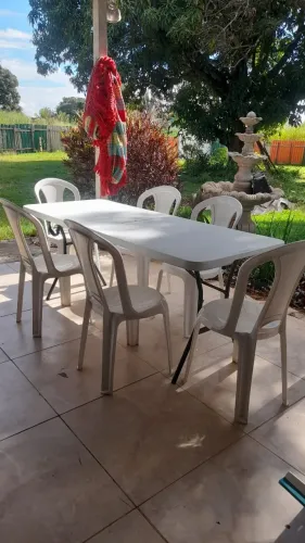 Aluguel mesa dobrável