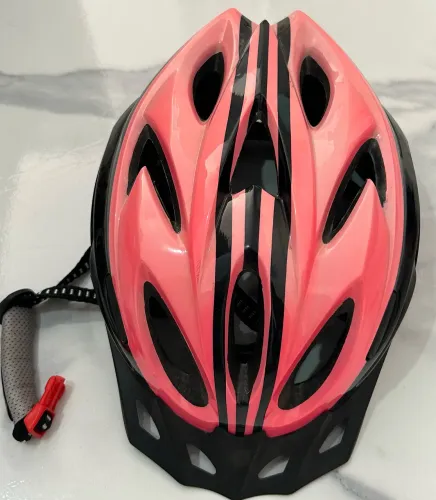 Capacete de ciclismo+ luvinha