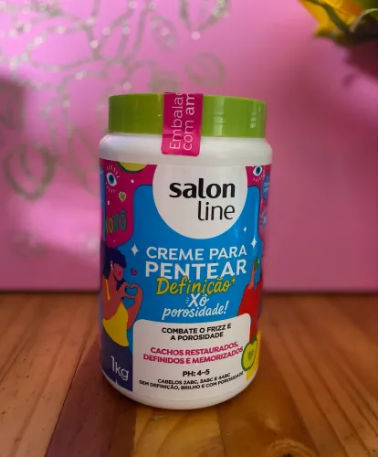 Creme para pentear - salon line
