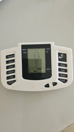 Aparelho fisioterapia tens para recuperação 
